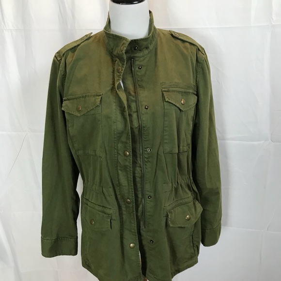 GAP Jackets & Blazers - Gap olive green utility jacket, Sz L
